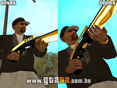 Maos com Dedos Separados da Versao Mobile para GTA San Andreas